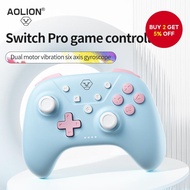 AOLION Wireless Bluetooth Gamepad Pro for Nintendo - Turbo One-Click Combo for Switch/PC/iOS/Android