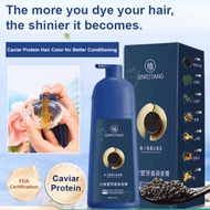 【Caviar & Protein Enriched】JS Zhihuashi Hair Color Cream - Permanent Keratin Treatment/Nourishing Ha