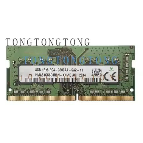 TT For SK/Hynix HMA81GS6DJR8N-XN 8G 1RX8 3200Mhz SODIMM server memory