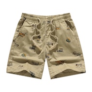 URBAN PIPE 100% Cotton Shorts For Boys Kids 2-9 Yrs Kid High Quality Printing Drawsting Short 373534