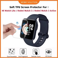 Xiaomi Mi Watch Lite Redmi Watch3 Watch3 Active Screen Protector Ultra HD Clear Jam Tangan Cermin