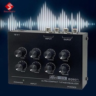 Sharprepublic EQ207 Seven-band Equalizer Multifunction Parametric Equalizer for Live Performance Hom