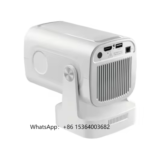 TLCRETE HY260 Pro Video Projector, New HY300 Android 11.0 Projector Game Pad & Host WiFi Android Aut