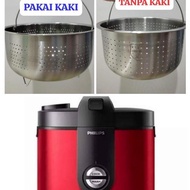 Sarangan Low Carb Stainless Steel Steamer for Philips Rice Cooker Hd 3128 / Hd 3138 / Hd 3132/ Hd 31