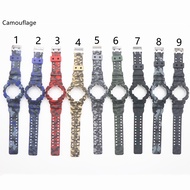 【New release】 TPU Wrist Band Watch Strap For Casio G-SHOCK GA110 110GB / 100 / 120 GD120 GAX-100 Sport Watchbands Transparent Bracelet with Tools