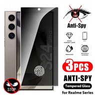 Anti-spy Screen Protectors Glass For Samsung Galaxy S24 S23 S22 S21 Plus Ultra FE S24+ S24Ultra S20F