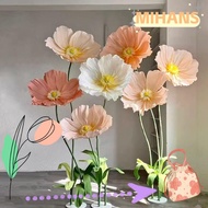 MIH Large Artificial Flower, 60cm Paper Simulate Giant Flower,  Simulated giant Flower Photography P