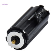 Doublebuy AAA Battery Holder 18650 Battery Tube Black Cylindrical Plastic Box Adapter Case