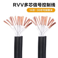 Pure Copper Control Cable 10 Core 12 Core 14 Core 16 Core 20 Core 24 Core 30 Core 0.75/1/1.5 Square 