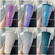 READY STOCK🇲🇾Starbucks Studded Tumbler Cold Cup Venti 710ml