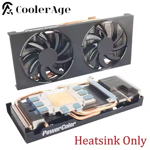 Original For PowerColor RADEON RX 5500XT 5700 5700XT 6500XT 6600 6600XT 6650XT 6700 6700XT 6750GRE 6