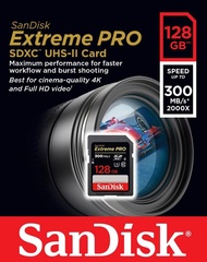 Sandisk Extreme Pro SDXC UHS-II 2000x/300Mb/s 128 GB