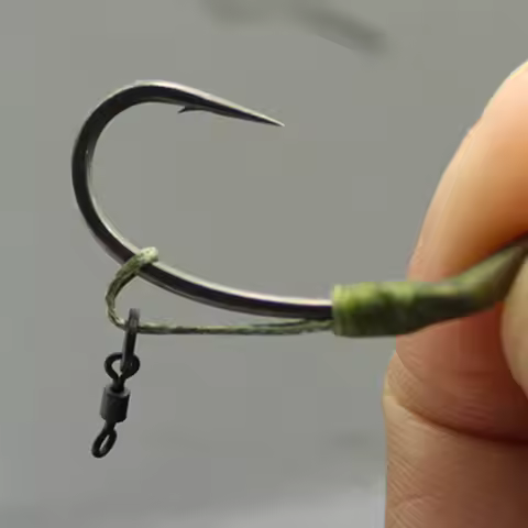 20m Carp Fishing Accessories D Rig Kickers Hooks Line Aligners Sleeve Anti Tangle Sleeve for Hair Ro