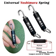 2pcs Motorcycle Modified Exhaust Pipe SC Project Akrapovic Austin Racing 62mm 86mm Yoshimura Spring 