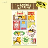 Sticker A6 : Mangble cat club