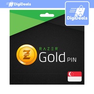 Razer Gold Wallet Pin SG Gift Card Top Up Topup Code | SGD 10 20 30 50