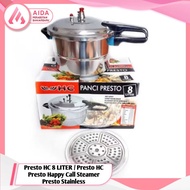 Presto HC 8 LITER Presto HC Presto Happy Call Steamer Presto Stainless Happy Call Anti-Rust Presto S