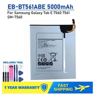 For Samsung Galaxy Tab E T560 T561 SM-T560 EB-BT561ABE EB-BT561ABA 5000mAh Battery