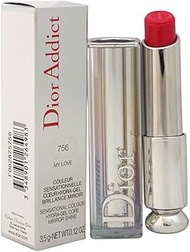 Christian Dior Addict Lipstick, No. 756 My Love, 0.12 Ounce