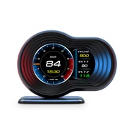 สมาร์ทเกจ P6 P6 pro OBD2+GPS เมนูภาษาไทย Smart Gauge Digital เกจวัดรถยนต์ Display meter วัดความร้อน