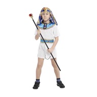 Child Boy Ancient Egyptian King Pharaoh Cosplay Kids Fancy Dress Halloween Ball Historical Theme Par