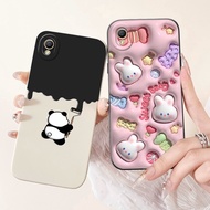 Phone Case For Oppo A37 Case Soft Liquid Panda Shockproof Protective Cover Silicon For Oppo A 37 A37