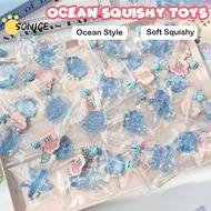Ocean Squishy Toys Cute Ocean Squeeze Toys Big Taba Squishies Ocean Realistic Ocean Squishy Stress R