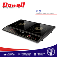 Dowell IC-24 Induction Cooker with free Stainless Steel Cooking Pot