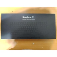 keychron C1 87鍵 RGB 熱插拔 茶軸 type-c 有線 機械鍵盤 mac windows 雙模 可換軸