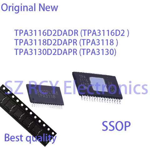 (5-20 PCS)NEW TPA3116D2DADR TPA3118D2DAPR TPA3130D2DAPR TPA3116D2 TPA3118 TPA3130 HTSSOP-32 IC Chip