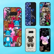 Samsung S8, S8 Plus Phone Case With Black Bezel Be @rBrick