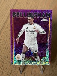 Jude Bellingham - Magenta Shimmer Topps Chrome card