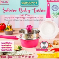 Gohappy Sakura Baby Pan Set Baby Cookware Set