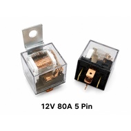 Car Auto Relay 12V/24V 30A 40A 80A 5pin
