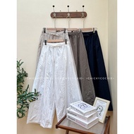 Elastic waist parachute pants 2484 - P0196