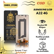 LCD G0LD3N CR0WN TOUCHSCREEN SAMSUNG GALAXY A32 4G / M32 4G / M325F / A325 A325F OEM ORIGINAL COMPLE