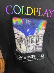 Coldplay Music of the Spheres 演唱會T恤 L size