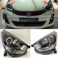 Perodua Myvi Lagi Best Head Lamp Black TYC Thailand 2011 2012 2013 2014 2015