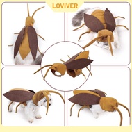 Dog Halloween Cockroach Costume Funny Craft Trick Joke Clothes Decorative Accessories Gift Cosplay C
