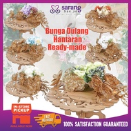 Gold Orchid Flower Decoration Hydrangea Flower Delivery Tray Table Decoration Flower Decoration Gift