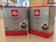 illy咖啡 掛耳包 - 中焙 濾掛式咖啡 ( 咖啡盒 - 5入 ) 穀華記食品原料