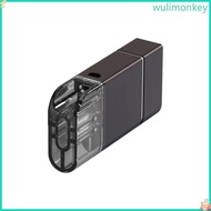 WU Aluminum Alloy USB C to HDMIs Adapter 4K 60Hz For Conference Presentation Monitor