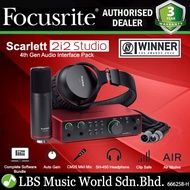 Focusrite Scarlett 2i2 Studio USB Audio Interface and Recording Bundle with Headphone and Mic (4th G