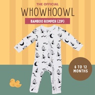 [SGReadyStock] WhoWhoOwl: Bamboo Clothing / Baby Zip Romper / Baby Pyjamas / Baby Boy Girl / Mummy D