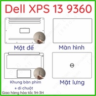 Dell XPS 13 9360 clear, matte PPF sticker for screen, back, base, keyboard