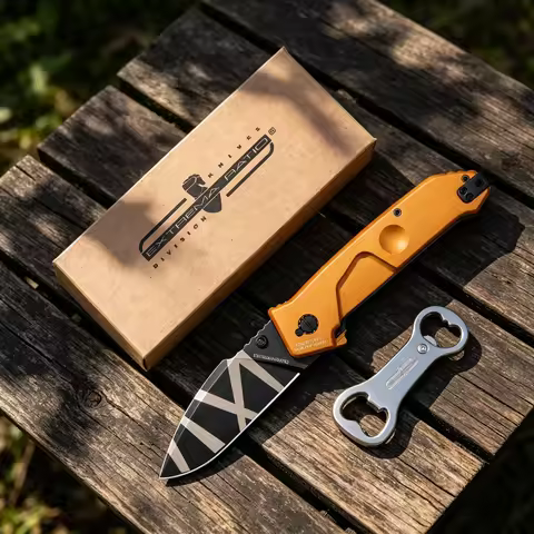 Extrema Ratio-MF1 - A convenient folding knife for outdoor camping and hiking, made of N690 steel, w
