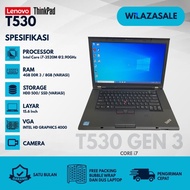 Laptop Lenovo Thinkpad T530 Core i5 Core i7 Core i3
