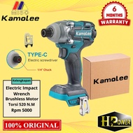 CORDLESS IMPACT WRENCH 520NM - 18V - KAMOLEE
