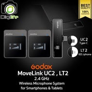 Godox Microphone MoveLink UC2 LT2 สำหรับ Smartphones & Tablets Wireless Microphone 2.4GHz -รับประกั