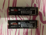 SAMSUNG 980 PRO 1TB PCIE 4.0 SSD/SAMSUNG 970 EVO PLUS 1TB PCIE 3.0 SSD